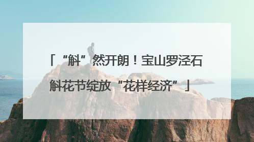“斛”然开朗！宝山罗泾石斛花节绽放“花样经济”