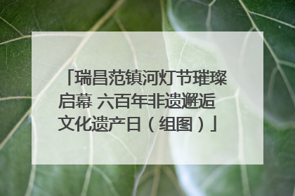 瑞昌范镇河灯节璀璨启幕 六百年非遗邂逅文化遗产日（组图）