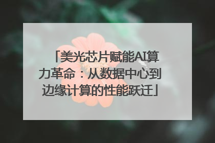 美光芯片赋能AI算力革命：从数据中心到边缘计算的性能跃迁