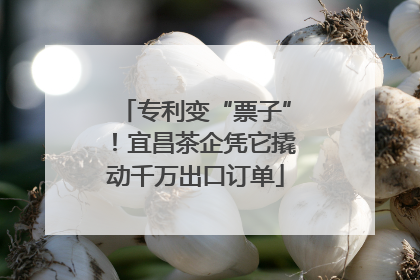 专利变“票子”！宜昌茶企凭它撬动千万出口订单