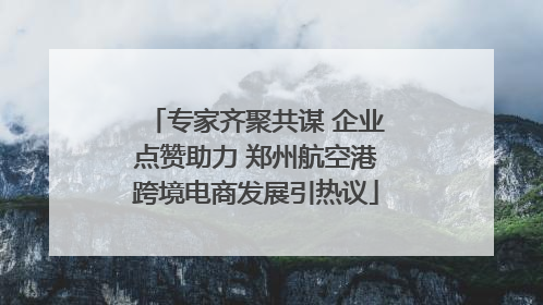 专家齐聚共谋 企业点赞助力 郑州航空港跨境电商发展引热议