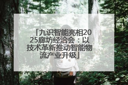 九识智能亮相2025廊坊经洽会：以技术革新推动智能物流产业升级
