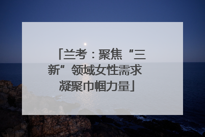 兰考：聚焦“三新”领域女性需求 凝聚巾帼力量