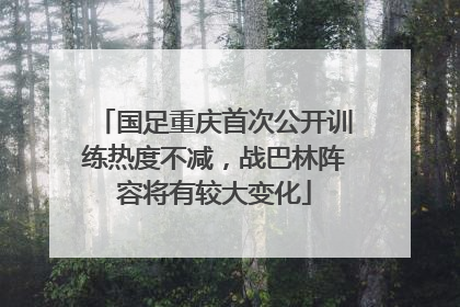 国足重庆首次公开训练热度不减，战巴林阵容将有较大变化