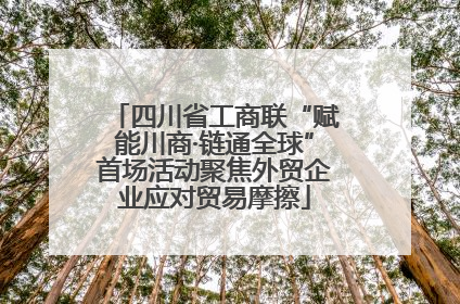 四川省工商联“赋能川商·链通全球”首场活动聚焦外贸企业应对贸易摩擦