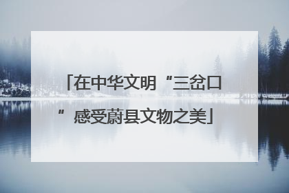 在中华文明“三岔口”感受蔚县文物之美