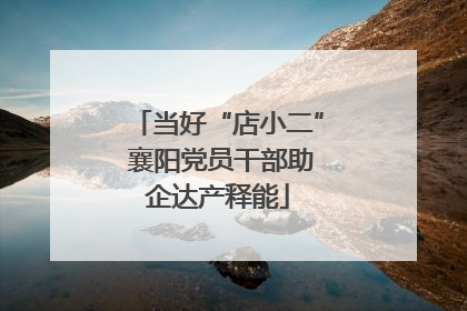 当好“店小二” 襄阳党员干部助企达产释能