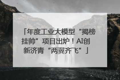 年度工业大模型“揭榜挂帅”项目出炉！AI创新济青“两翼齐飞”