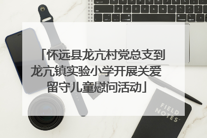 怀远县龙亢村党总支到龙亢镇实验小学开展关爱留守儿童慰问活动
