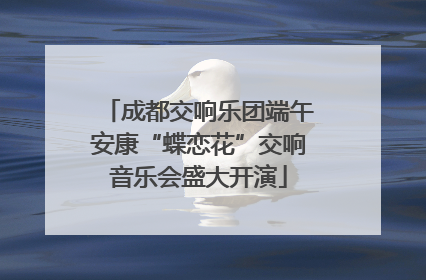 成都交响乐团端午安康“蝶恋花”交响音乐会盛大开演