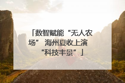 数智赋能“无人农场” 海州夏收上演“科技丰景”