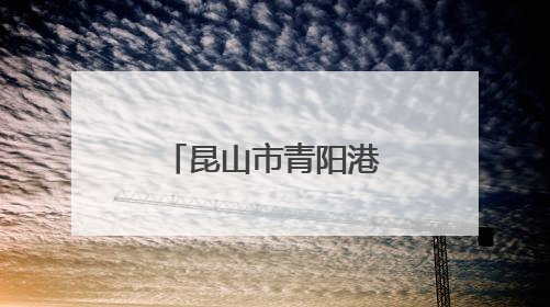 昆山市青阳港中央商务区暨重点片区推介合作发布会举行