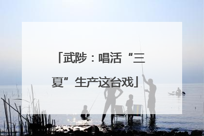 武陟：唱活“三夏”生产这台戏