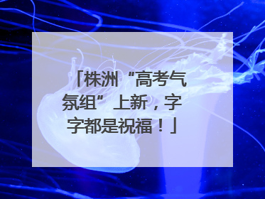 株洲“高考气氛组”上新，字字都是祝福！