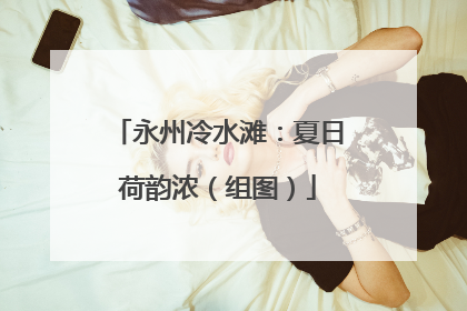 永州冷水滩：夏日荷韵浓（组图）