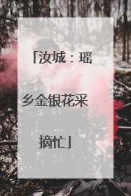 汝城：瑶乡金银花采摘忙