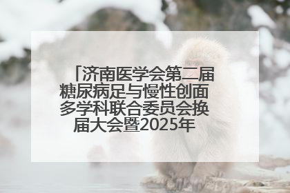 济南医学会第二届糖尿病足与慢性创面多学科联合委员会换届大会暨2025年学术年会成功举行