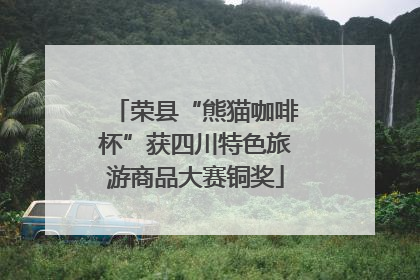 荣县“熊猫咖啡杯”获四川特色旅游商品大赛铜奖