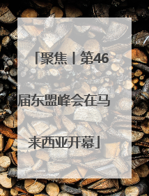 聚焦丨第46届东盟峰会在马来西亚开幕