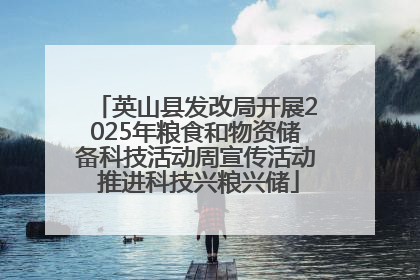 英山县发改局开展2025年粮食和物资储备科技活动周宣传活动 推进科技兴粮兴储
