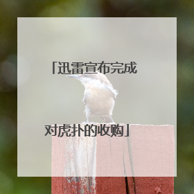 迅雷宣布完成对虎扑的收购