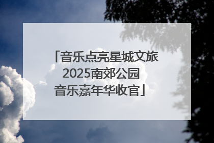 音乐点亮星城文旅 2025南郊公园音乐嘉年华收官
