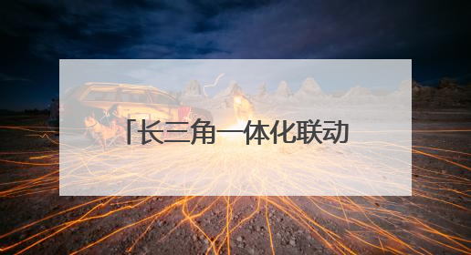 长三角一体化联动机制“合力成拳”