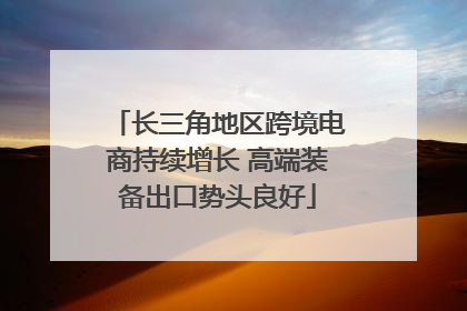 长三角地区跨境电商持续增长 高端装备出口势头良好