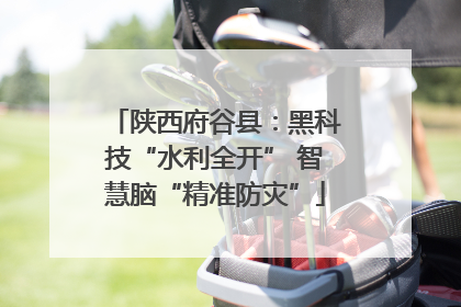 陕西府谷县：黑科技“水利全开” 智慧脑“精准防灾”
