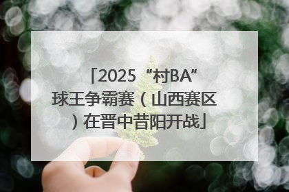 2025“村BA”球王争霸赛（山西赛区）在晋中昔阳开战