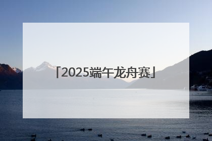 2025端午龙舟赛