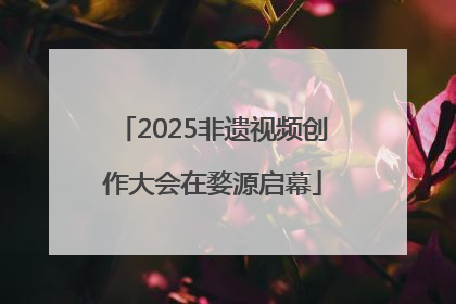 2025非遗视频创作大会在婺源启幕