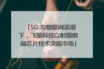 5G 与物联网浪潮下，飞骧科技以射频前端芯片技术突围市场